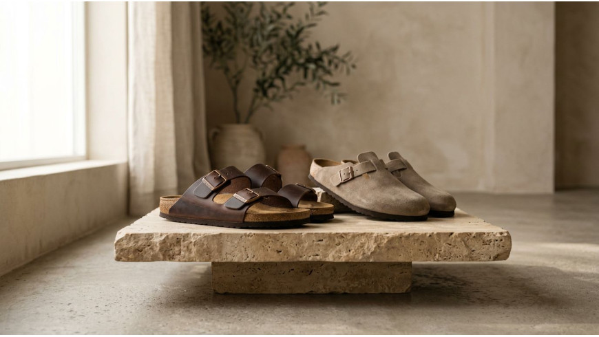 Birkenstock Arizona vs Boston: от ортопедической стельки до подиумов мира Birkenstock Arizona vs Boston: от ортопедической стельки до подиумов мира