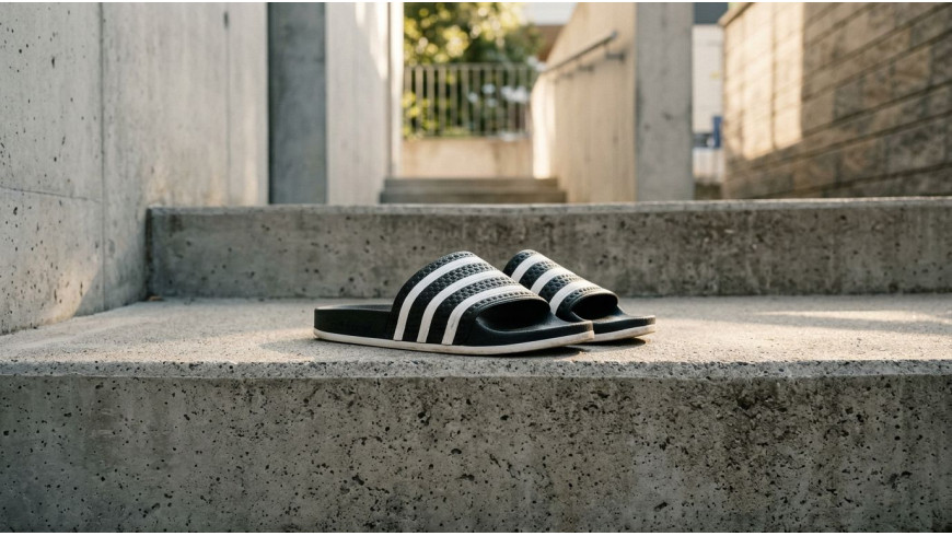 Adidas Adilette: как банные тапочки стали легендой уличного стиля