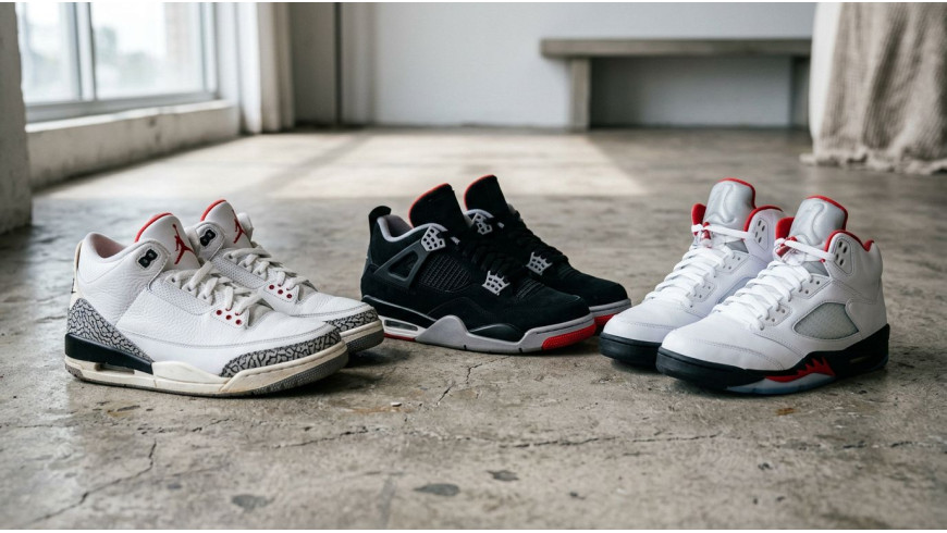 Air Jordan 3, 4 или 5: анализируем главные ретро-силуэты и выбираем лучший в 2026 году Air Jordan 3, 4 или 5: анализируем главные ретро-силуэты и выбираем лучший в 2026 году