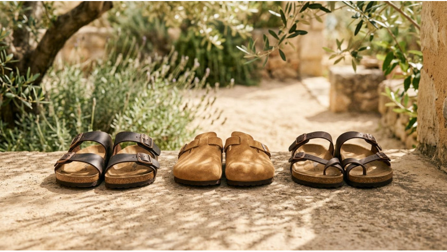 Birkenstock Arizona, Boston и Mayari: в чём разница и какие взять на лето