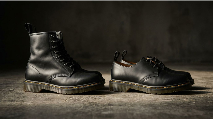 Dr. Martens 1460 vs 1461: ботинки против туфель — какая модель практичнее Dr. Martens 1460 vs 1461: ботинки против туфель — какая модель практичнее