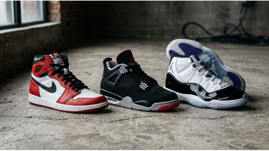 Jordan 1 vs Jordan 4 vs Jordan 11: как выбрать свою идеальную пару