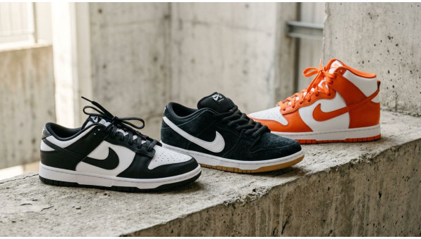 Nike Dunk High vs Low vs SB: Три высоты и три разных характера легенды