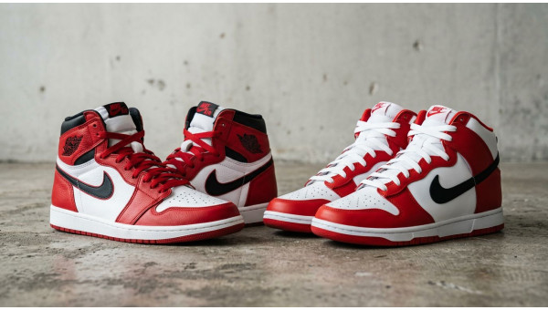 Близнецы или конкуренты? Подробное сравнение Nike Dunk и Air Jordan 1