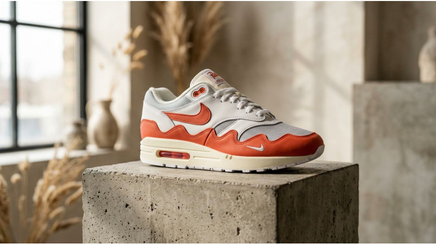 Обзор Patta x Nike Air Max 1 Waves 2026 (II7055-100): Возвращение культовой волны