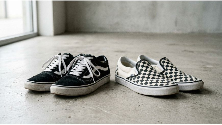 Vans Old Skool или Slip-On: детальный разбор и сравнение двух легенд Vans Old Skool или Slip-On: детальный разбор и сравнение двух легенд