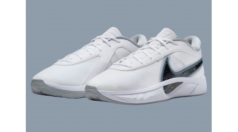 NIKE GIANNIS FREAK 6 “WHITE/WOLF GREY” кроссовки, которые смогут произвести впечатление.