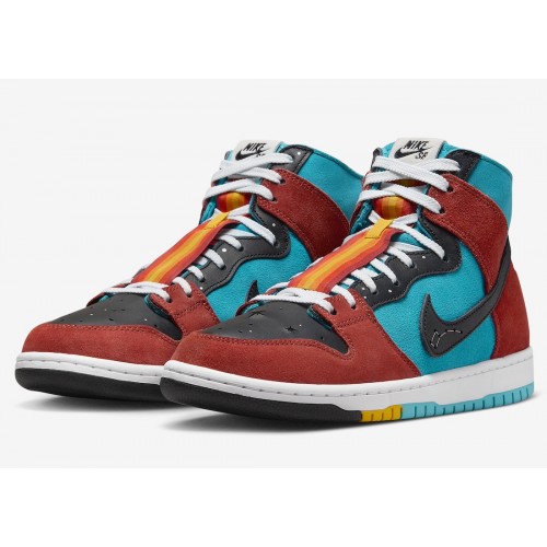 Скейтбордистка Ди'Орр Гринвуд X NIKE SB DUNK HIGH