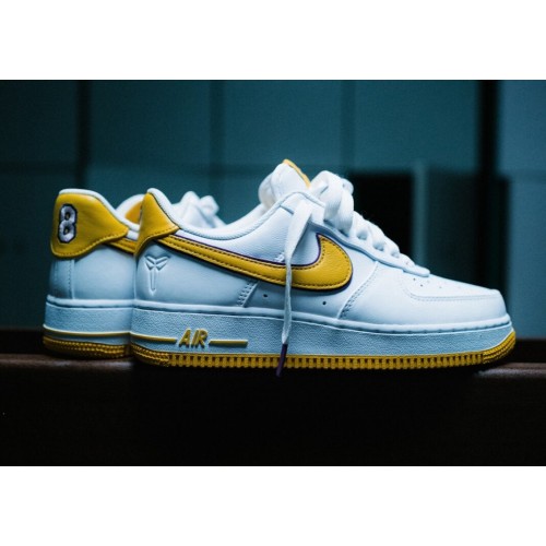 KOBE BRYANT X NIKE AIR FORCE 1 LOW “WHITE/VARSITY MAIZE”