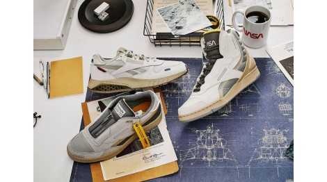 NASA X REEBOK COLLECTION классическая кожа преобразилась в духе космической эры