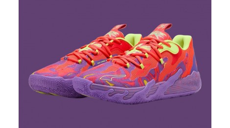 Яркая новинка LAMELO BALL’S PUMA MB.03 LOW “LAVA” 