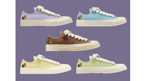 GOLF LE FLEUR X CONVERSE CHUCK 70 “DARRYL” игривый дизайн.