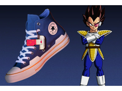 Dragon Ball Z x Converse Chuck Taylor All Star “Vegeta”