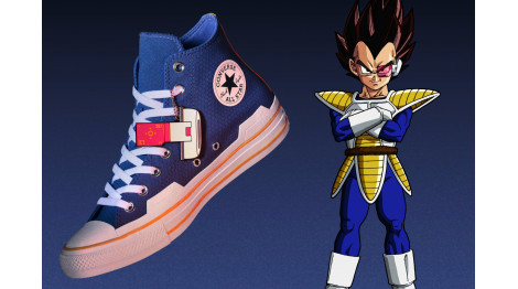 Dragon Ball Z x Converse Chuck Taylor All Star “Vegeta”
