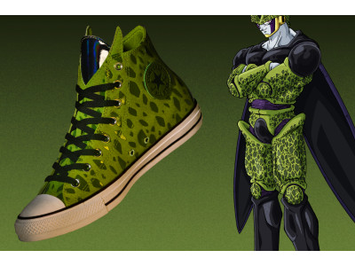 Dragon Ball Z x Converse Chuck Taylor All Star “Cell”