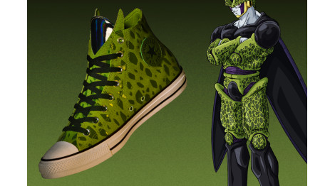 Dragon Ball Z x Converse Chuck Taylor All Star “Cell”