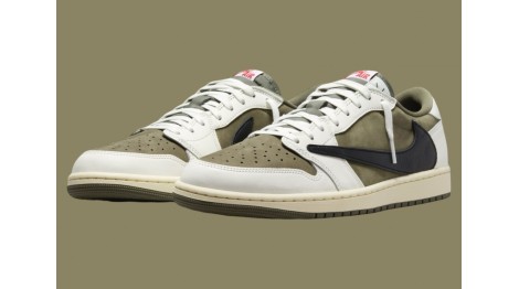 TRAVIS SCOTT X AIR JORDAN 1 LOW OG “MEDIUM OLIVE”