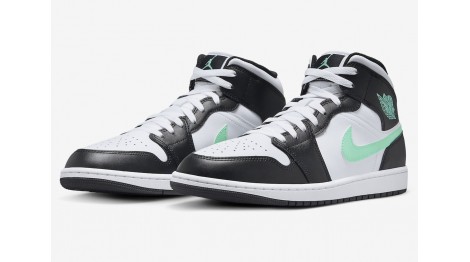 AIR JORDAN 1 MID “GREEN GLOW” вечная элегантность.