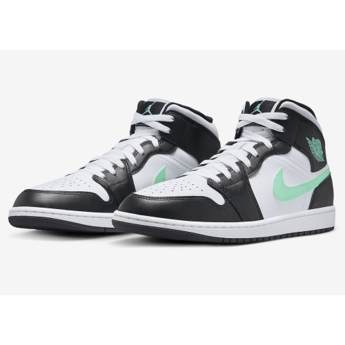 AIR JORDAN 1 MID “GREEN GLOW” вечная элегантность.