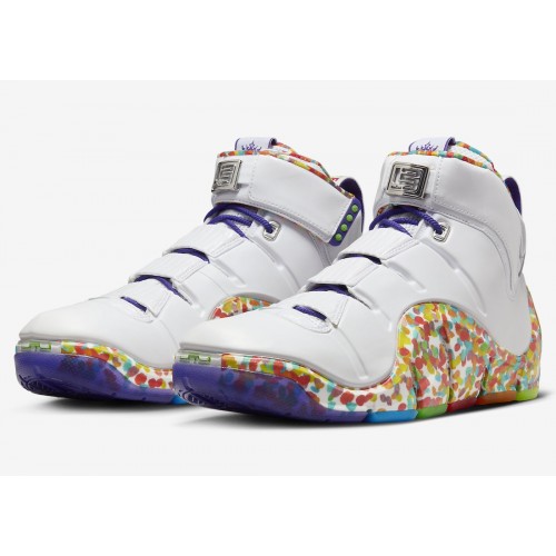 Яркая новинка сезона NIKE LEBRON 4 “FRUITY PEBBLES”