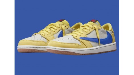 Трэвис Скотт X AIR JORDAN 1 LOW OG “CANARY”