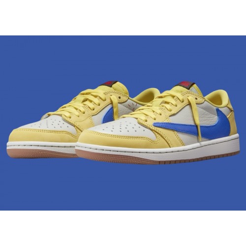 Трэвис Скотт X AIR JORDAN 1 LOW OG “CANARY”