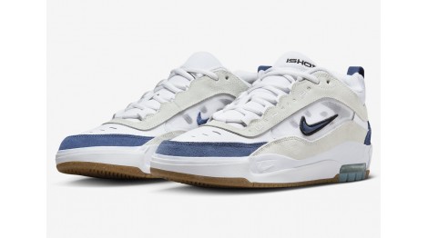 NIKE SB AIR MAX ISHOD “WHITE/NAVY”