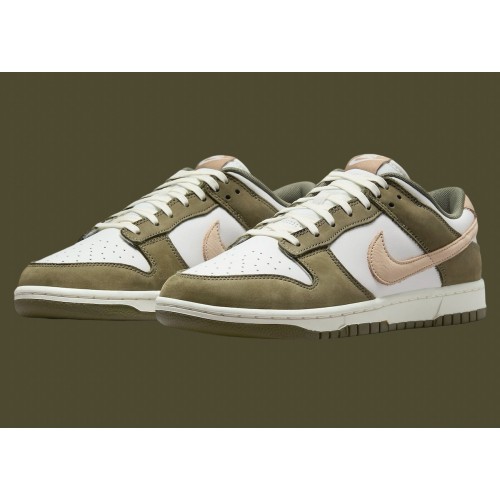 NIKE DUNK LOW “MEDIUM OLIVE” изысканный вариант классического силуэта.