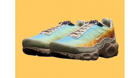 NIKE AIR MAX PLUS “BEACH SUNSET” кроссовки, вдохновленные красотой пляжных закатов.