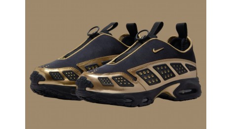 NIKE AIR MAX SNDR “BLACK/METALLIC GOLD” - качество, на которое можно положиться!