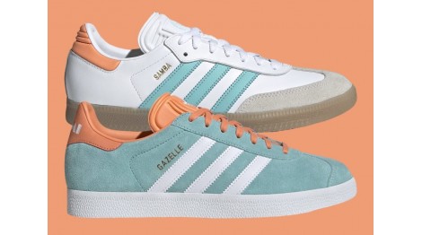 INTER MIAMI X ADIDAS SAMBA & GAZELLE PACK динамичный дух жизни Майами.