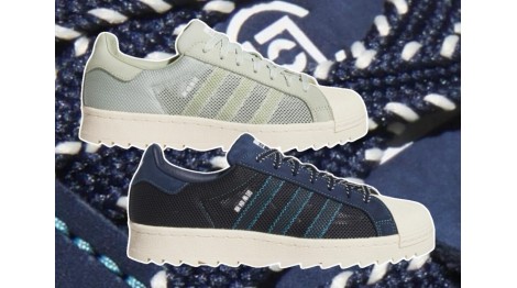 Креативное сотрудничество CLOT X ADIDAS SUPERSTAR “MESH PACK” 