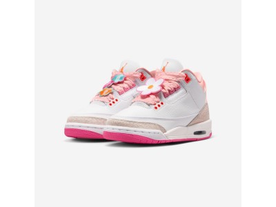 Air Jordan 3 Kids Spring Flowers
