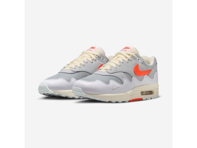 Patta x Nike Air Max 1 Waves White-Hyper Crimson