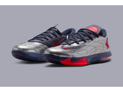 PSG x Nike KD 6 “Metallic Silver”