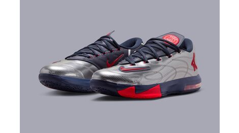 PSG x Nike KD 6 “Metallic Silver”