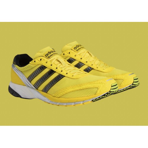 WALES BONNER X ADIDAS ADIOS NEFTENGA “LIGHT YELLOW” кроссовки рекордного забега на Берлинском марафоне.