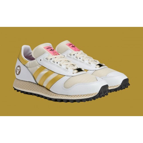 GOLDIE X ADIDAS SPZL SILVERBIRCH творческий подход Голди и классический дизайн кроссовок.