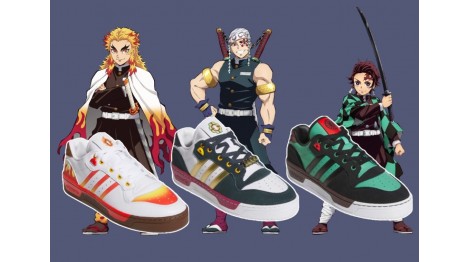 Для поклонников аниме DEMON SLAYER X ADIDAS RIVALRY LOW