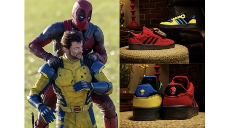 Встреча двух легендарных супергероев MARVEL X ADIDAS “DEADPOOL & WOLVERINE” 