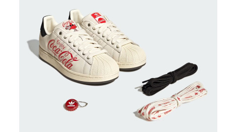Coca Cola x adidas Superstar II “Core White”