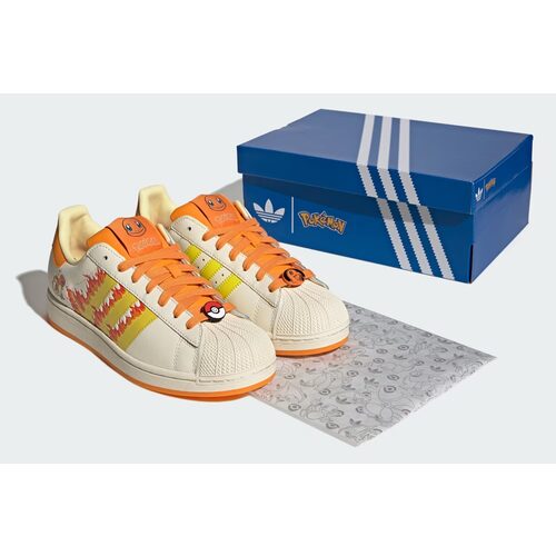Pokémon x adidas Superstar “Charmander” 2026: Дата релиза и обзор