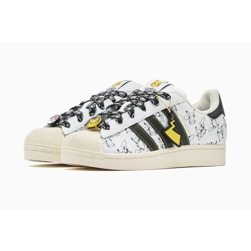 Pokémon x adidas Superstar “Pikachu White” 2026: Дата релиза и обзор