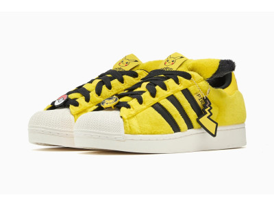 Pokémon x adidas Superstar “Pikachu Yellow”