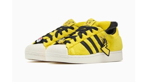 Pokémon x adidas Superstar “Pikachu Yellow”