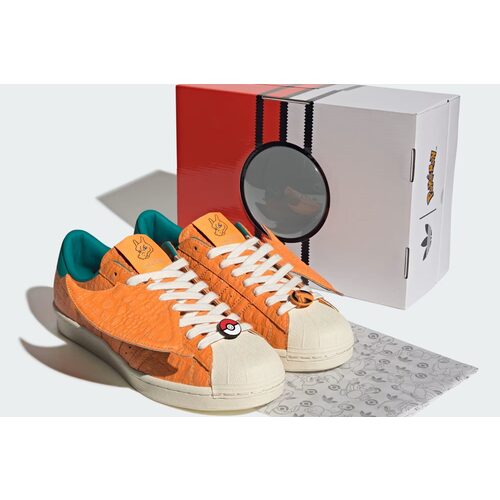 Pokémon x adidas Superstar Vintage “Charizard” 2026: Дата релиза и обзор