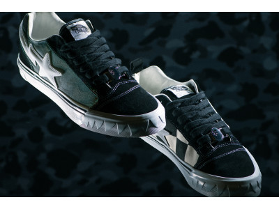 BAPE x Vans Premium Knu Skool “Camo Black”
