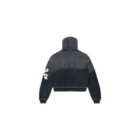 Vale Forever Religion Zip Up Top Black