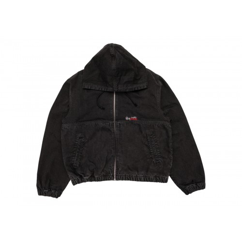 Оригинальный шмот Stussy Double Dye Work Jacket Black - 70см