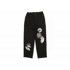 Stussy Noma Icon Beach Pant Washed Black